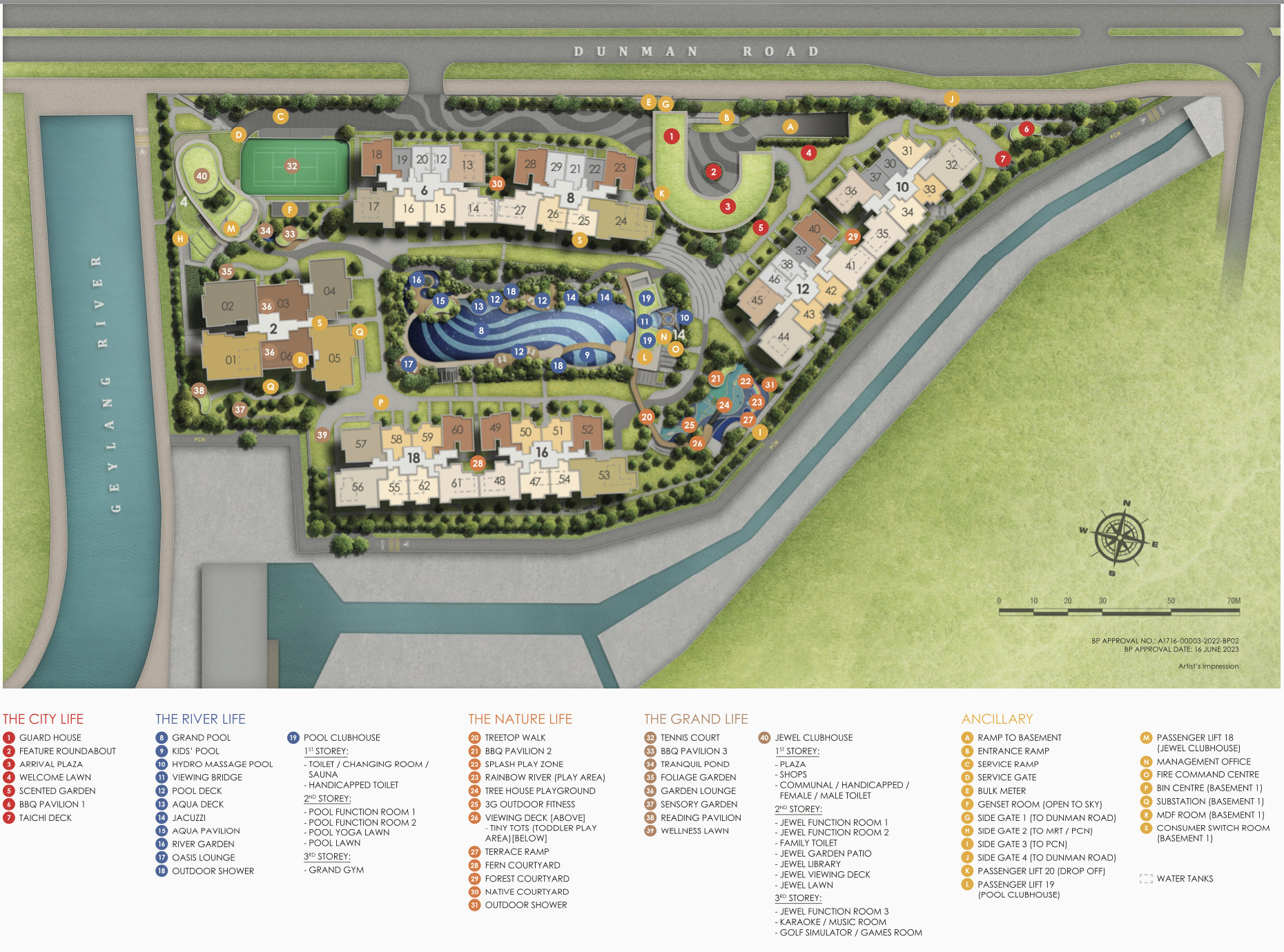 Grand Dunman siteplan
